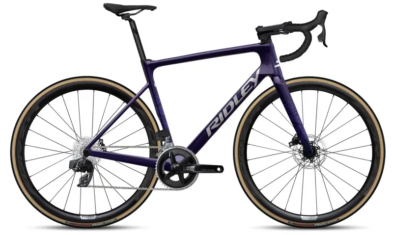 Ridley Falcn 105 DI2 Road Bike Dark Indigo Silver-1