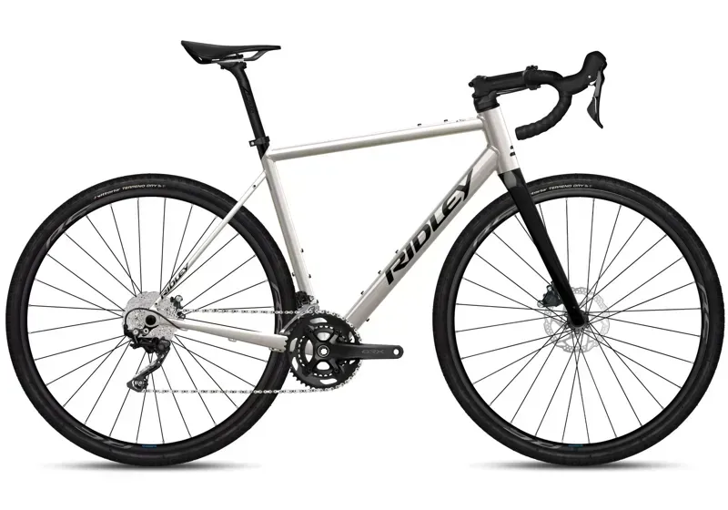 Ridley Grifn A GRX400 Road Bike In Chain Silver Grey