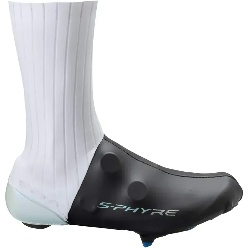 Shimano Clothing S-PHYRE Aero Shoe Covers in Flash White