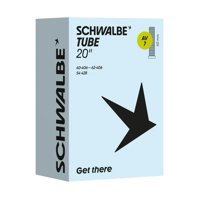Schwalbe AV7 20-inch Tube in Light Blue-5