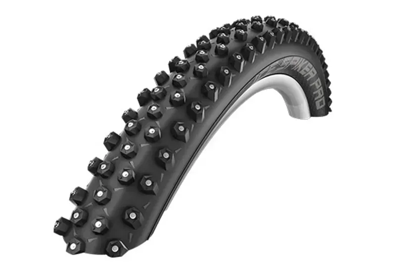 Schwalbe Ice Spiker Pro Wired Tire in Black