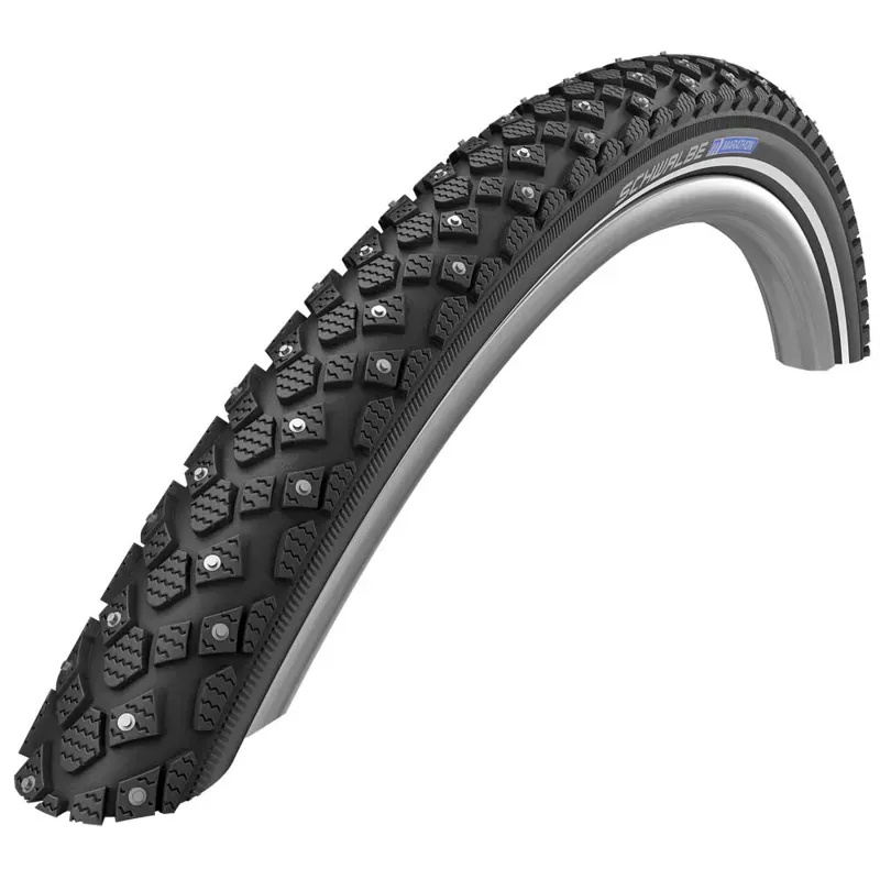 Schwalbe Winter 26x1.75-inch K-Guard Wired Tire in Black/Reflect