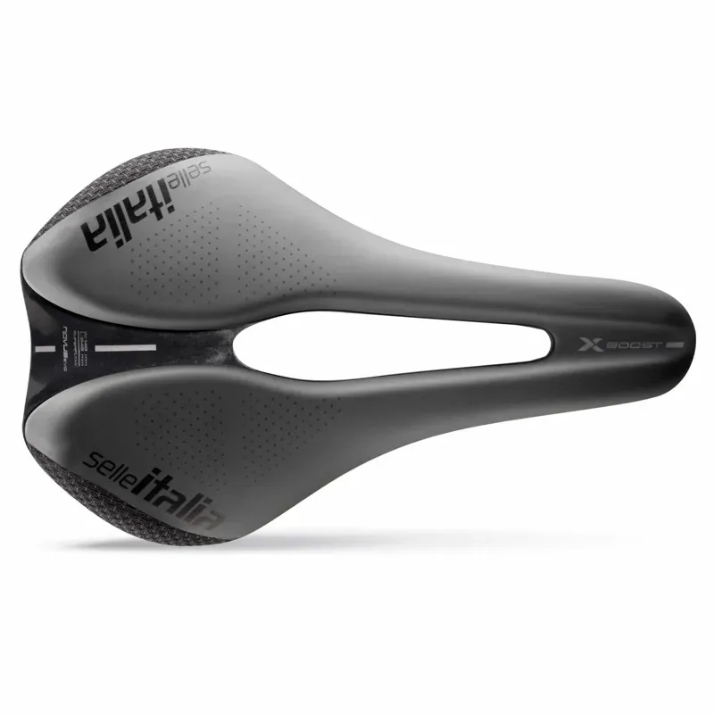 Selle Italia Novus Boost Evo TM Superflow X-Cross Saddle in Grey/Black