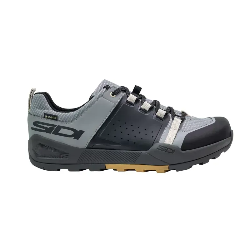 Sidi Atomus GTX MTB Shoes - Two-Toned In Dark Grey/Sand
