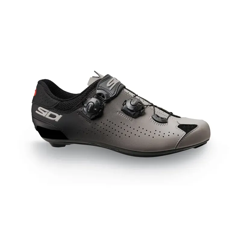 Sidi Genius 10 Road Shoes - Monochrome - Grey / Black 