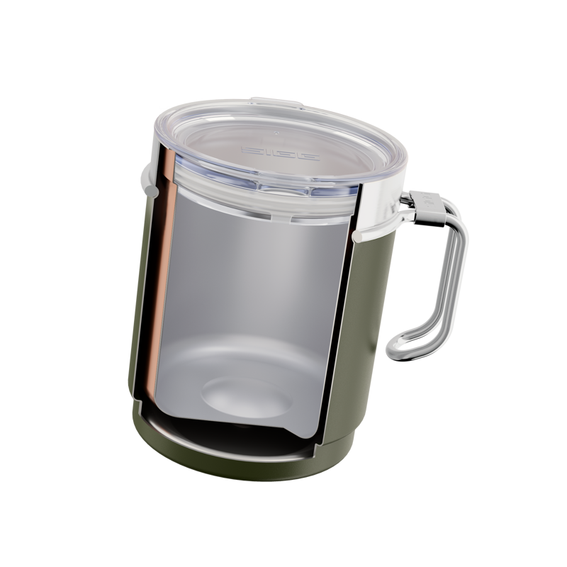 Sigg 300ml Travel Mug in Roasted Green-4