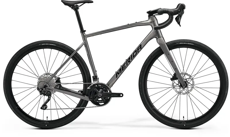 Merida Silex 400 Gravel Bike in Grey/Black