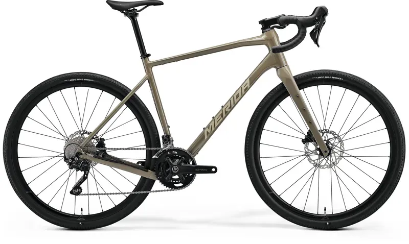 Merida Silex 400 Gravel Bike in Oak Bark/Earth Powder