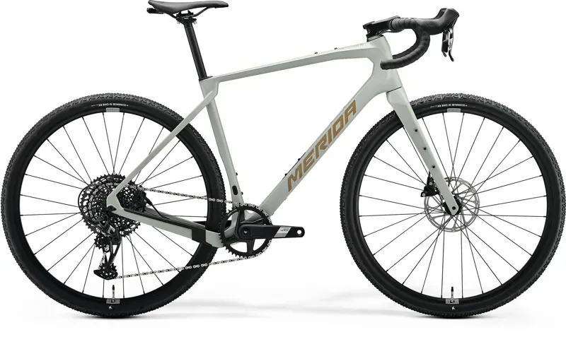 Merida Silex 5000 Gravel Bike in Moss Grey/River Clay
