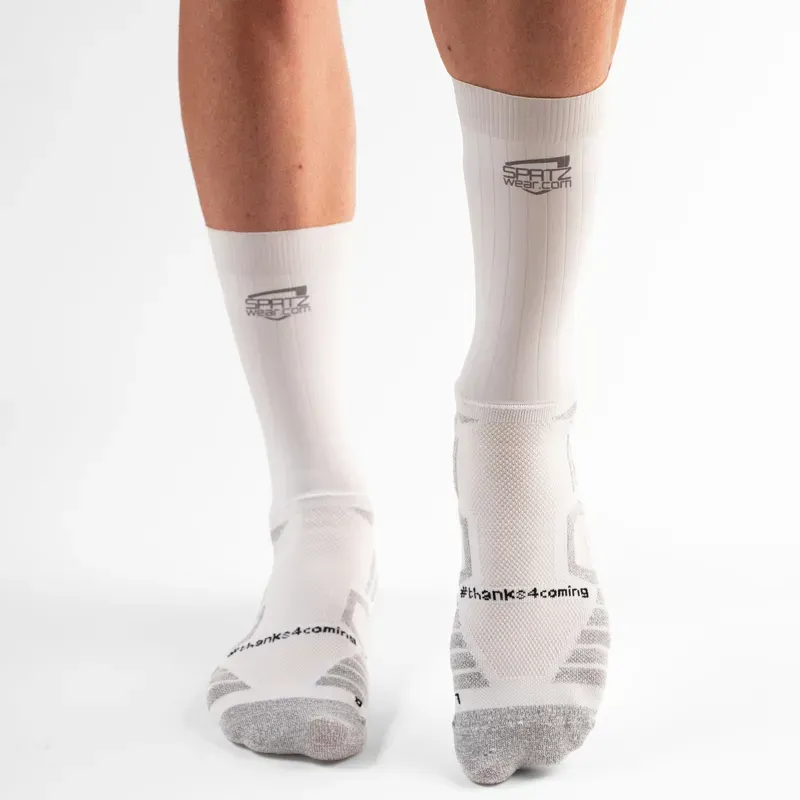 Spatzwear Aero Sokz in White