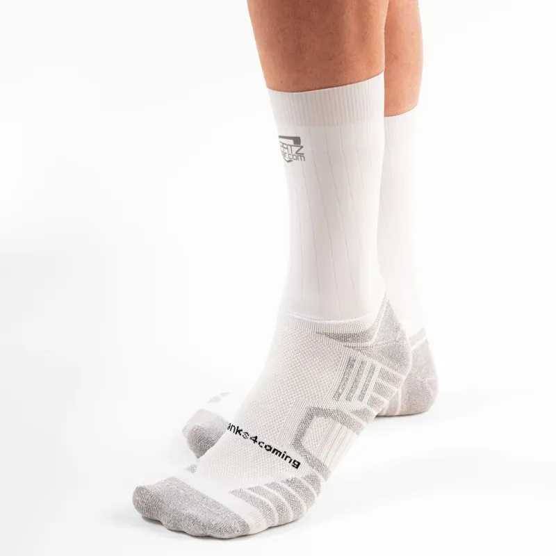 Spatzwear Aero Sokz in White-1