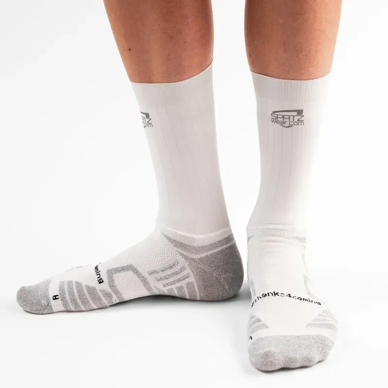 Spatzwear Aero Sokz in White-3