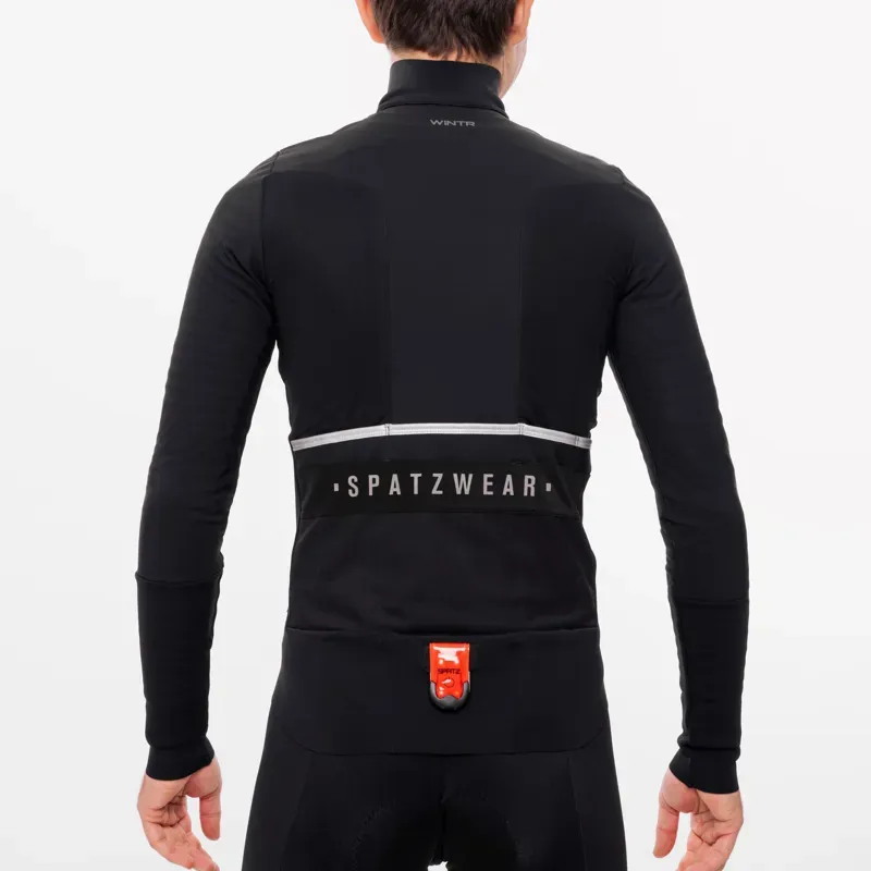Spatzwear Wintr Jacket with Bundled Burnr Light in Black-5