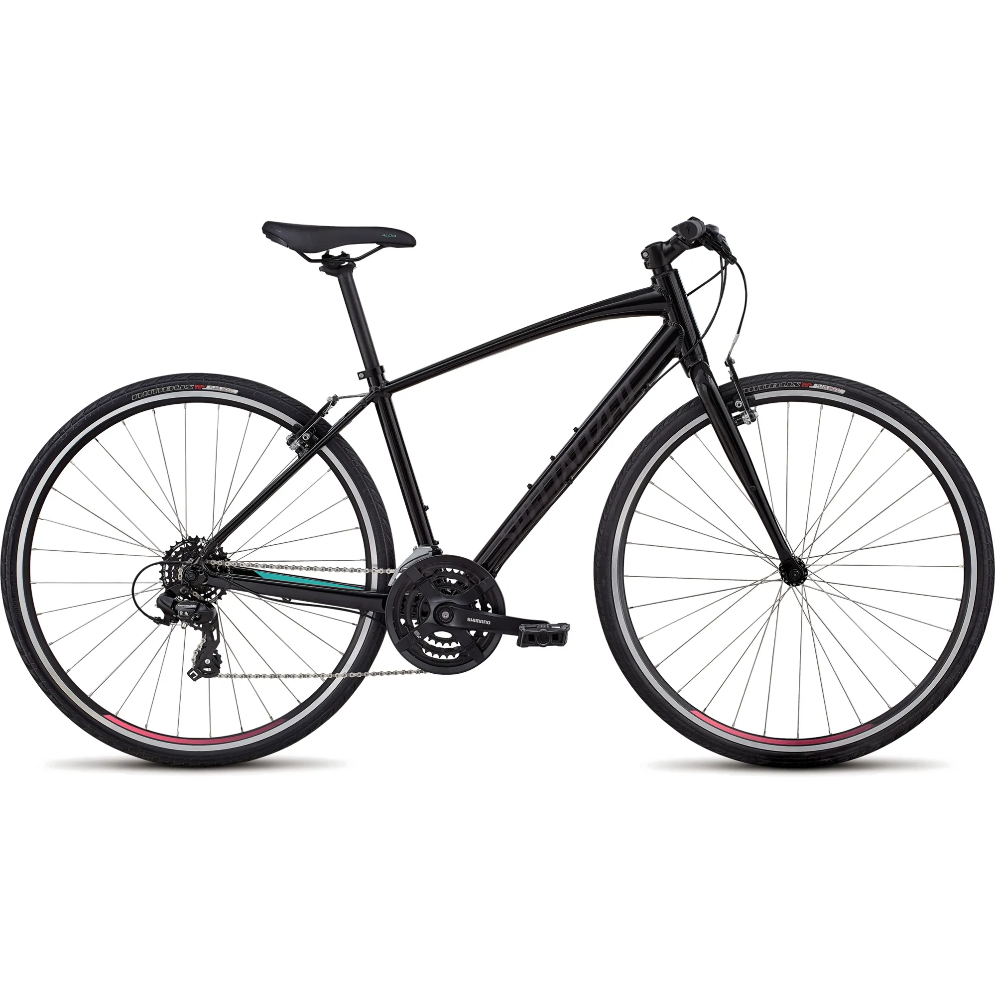 2018 Specialized Womens Sirrus V-Brake Hybrid Bike in Black