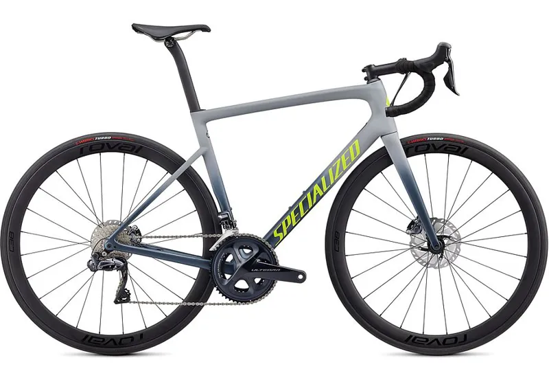 2020 Specialized Tarmac Disc Expert Carbon Road Race Bike in Grey
