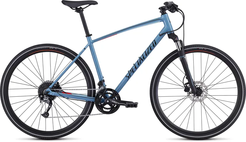 2019 Specialized CrossTrail Sport Mens Hybrid bike in Grey