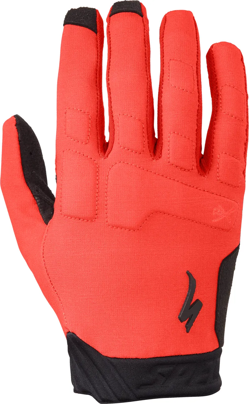 2019 Specialized Ridge Long Finger Cycling Gloves in Red