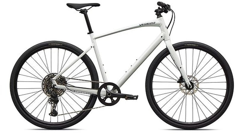 Specialized Sirrus X 3.0 Fitness Bike in White Silver/Marine Frost