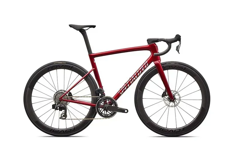 Specialized Tarmac SL8 Pro SRAM Force AXS Road Bike in Gloss Red Sky