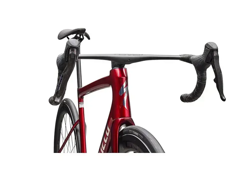 Specialized Tarmac SL8 Pro SRAM Force AXS Road Bike in Gloss Red Sky-4