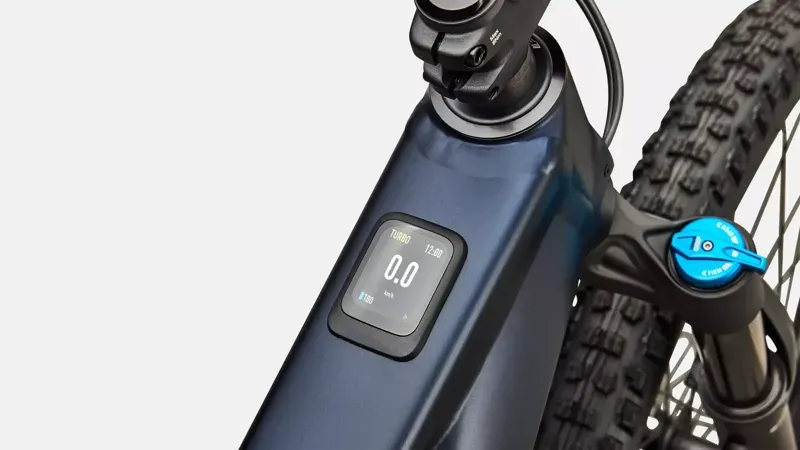 Specialized Turbo Levo R Comp Alloy eMountain Bike in Satin Metallic Deep Marine-8