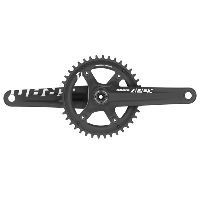 SRAM Apex 1 XSYNC 42-tooth 172.5mm Crankset in Black-1