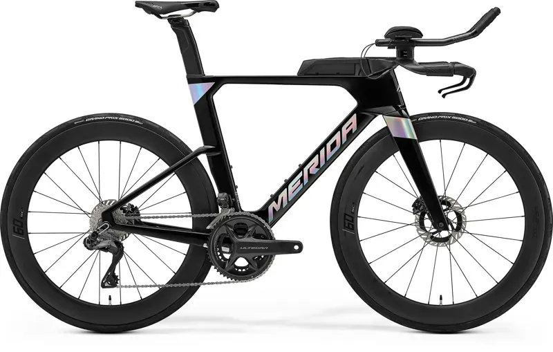 Merida Time Warp Tri Limited Road Bike in Black