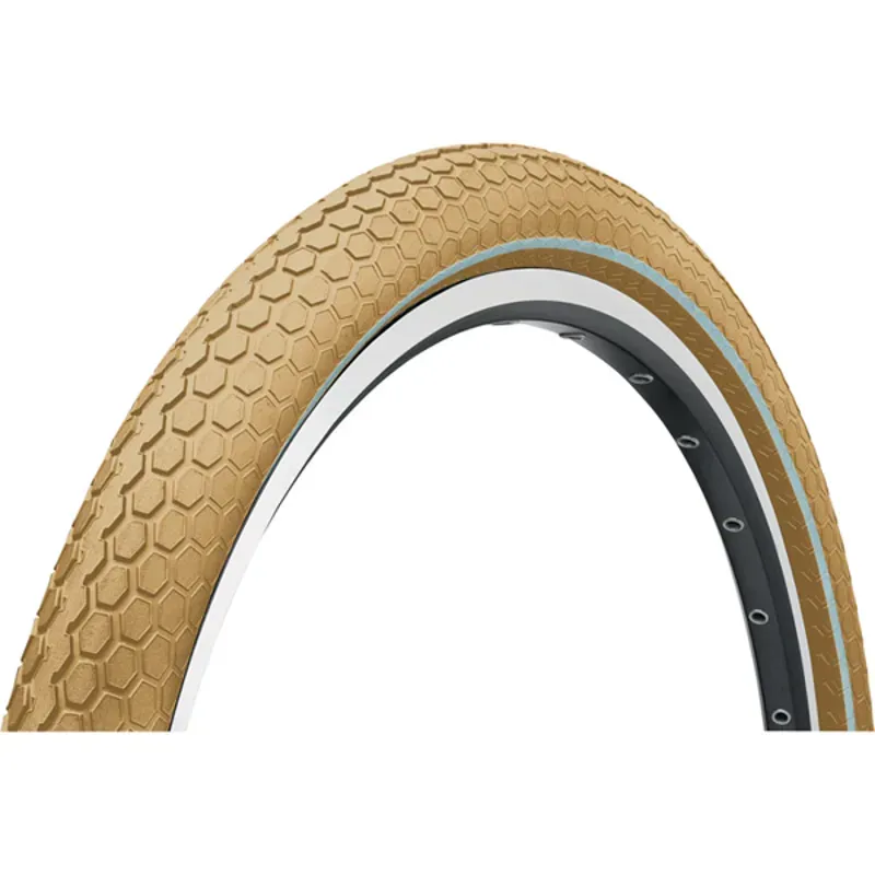 Continental Retro Ride Reflective 28x2.2 Tyre in Brown