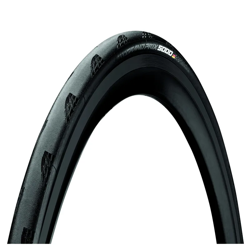 Continental Grand Prix 5000  Foldable BlackChili Tyre in Black