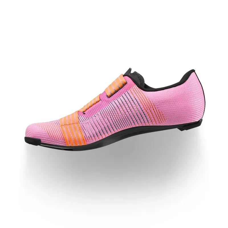 Fizik Vento Powerstrap Aeroweave Shoes In Coral/Black-3
