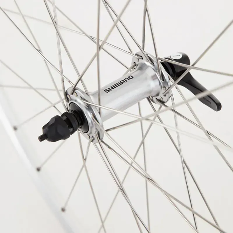 M Part Wheels RS400 Hub Mavic Open Elite Rim 700c Shimano Front Wheel in Silver-3