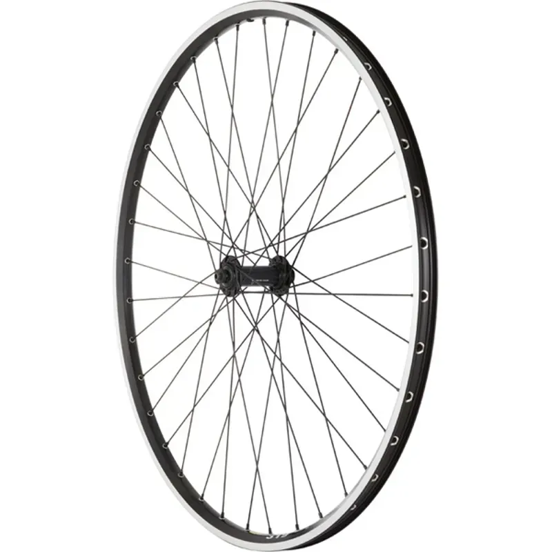 M Part Wheels Deore/A319 700c 100mm QR Front Wheel in Black-2