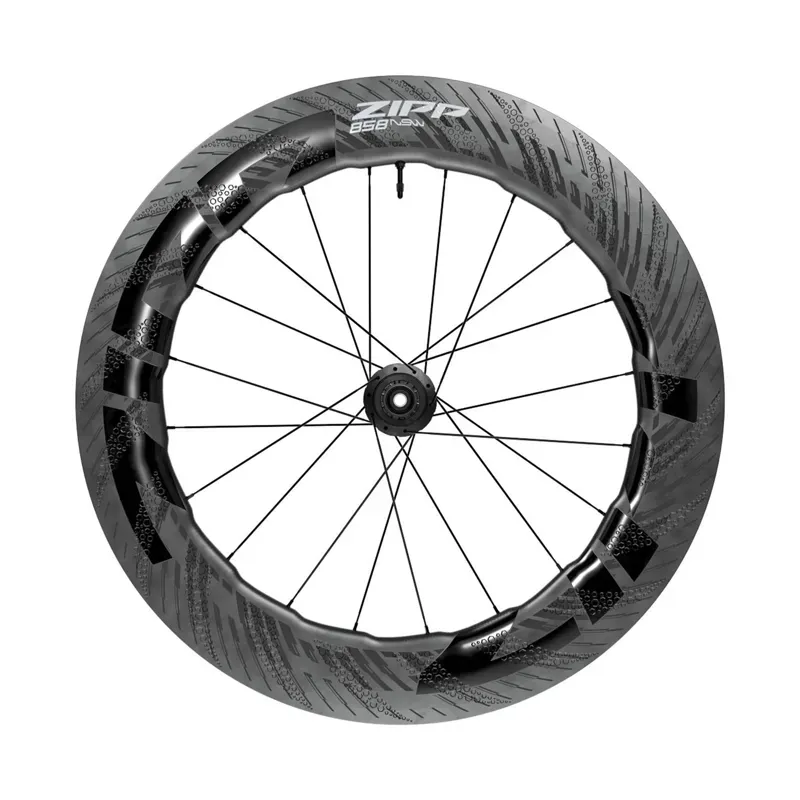 ZIPP 858 NSW Carbon Front Tubeless Disc Brake Standard Graphic D1: 700c
